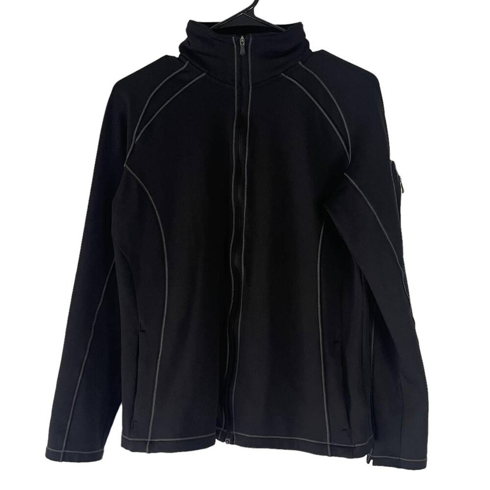 Columbia Sportswear Women's Size Large Black‎ Outdoor Athletic Sweater Jacket